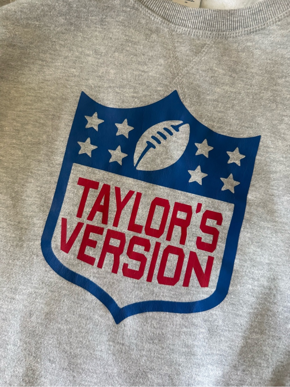Taylor’s Version Super Bowl Football Crewneck - Taylor Swift